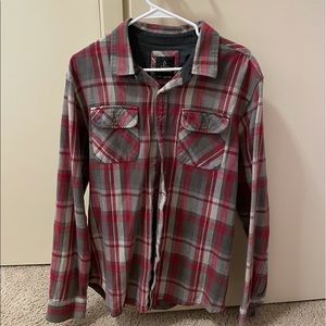 Prana Large Long Sleeve Flannel